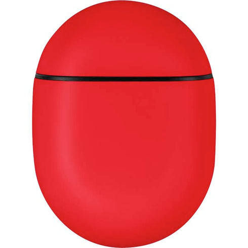 Red Solid Google Pixel Buds Skin